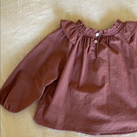 NEW Zara Ruffle Blouse and Pants Set, sz 5 - Picture 6 of 6